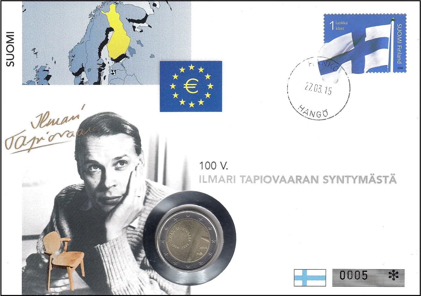100. OBLETNICA ROJSTVA OBLIKOVALCA ILMARIJA TAPIOVAARE
